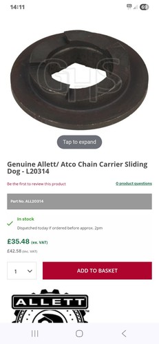 Atco royale b24 sliding dog - b24,